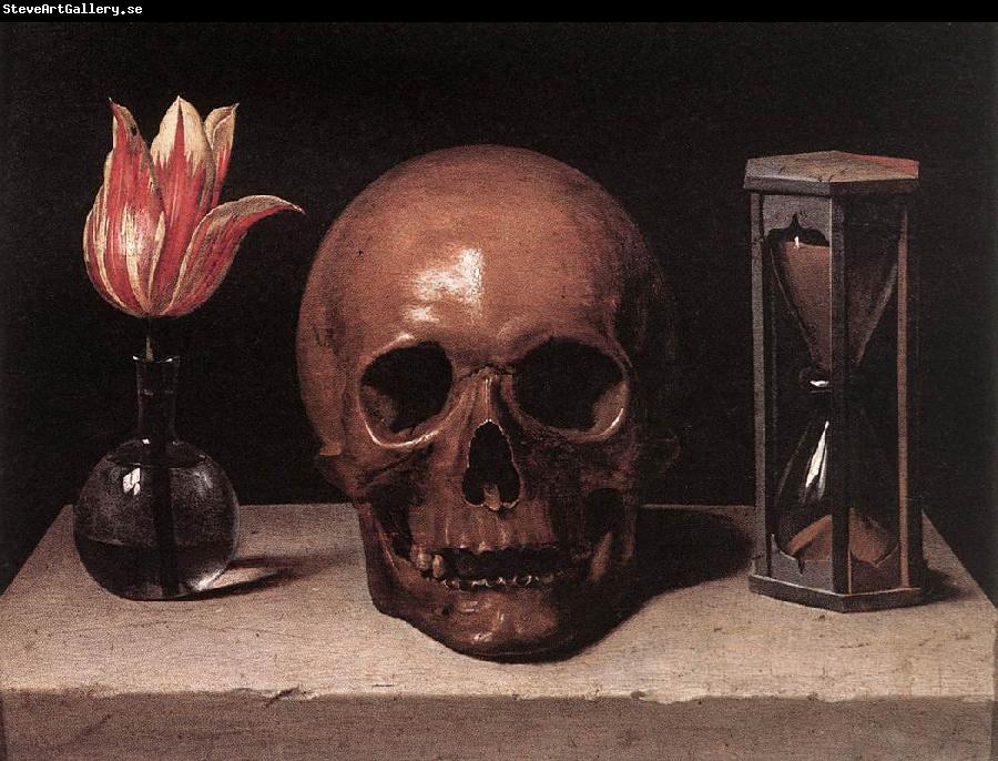 CERUTI, Giacomo Still-Life with a Skull  jg